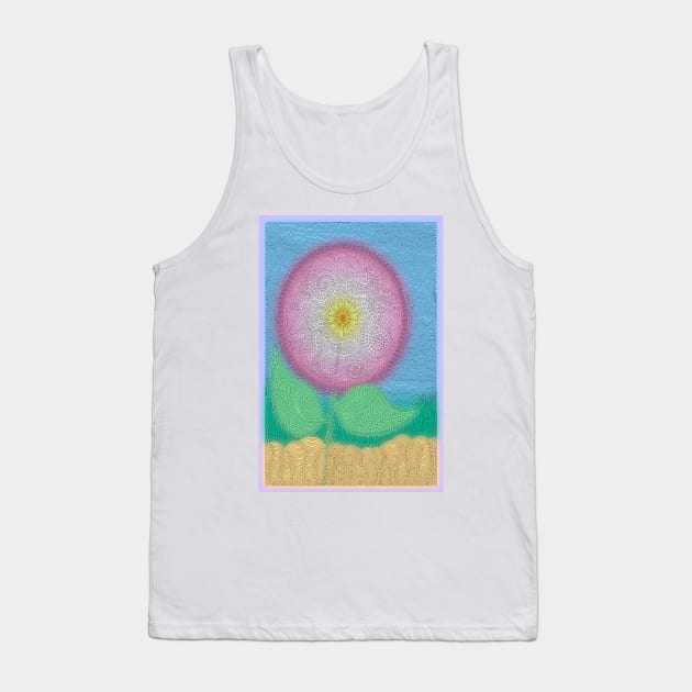 Bellis Daisium Dilly-Dally Tank Top by becky-titus